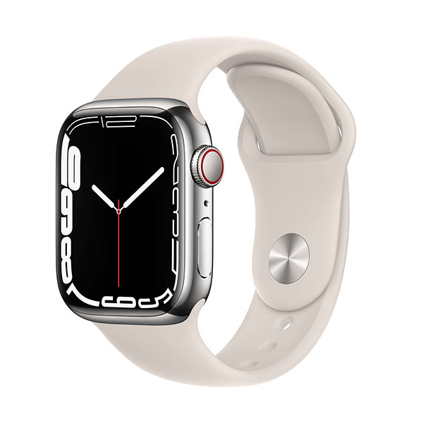 Đồng hồ Apple Watch Series 7 LTE 45mm viền thép 99%