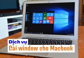 Dịch vụ cài Windows bằng USB cho MacBook đời 2017 trở xuống