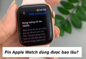 Pin Apple Watch dùng được bao lâu? Chai pin có nguy hiểm không?