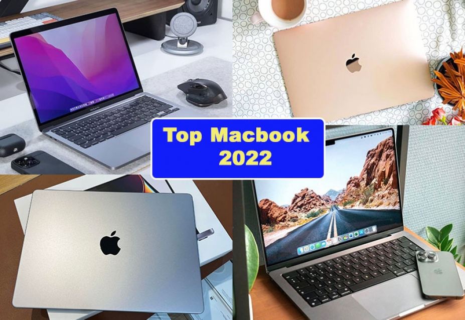 Top 3 sản phẩm Macbook bán chạy nhất 2022