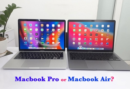 Giải đáp băn khoăn: Nên mua MacBook Air hay MacBook Pro?