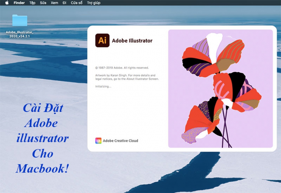 Hướng dẫn cài đặt Adobe illustrator CC 2020 cho MacOS