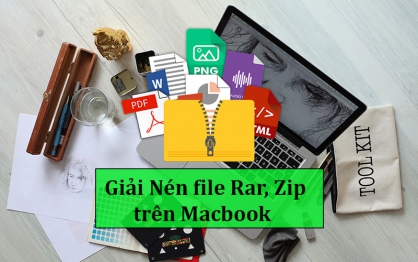 Tổng Hợp cách nén và giải nén file RAR, ZiP trên Macbook