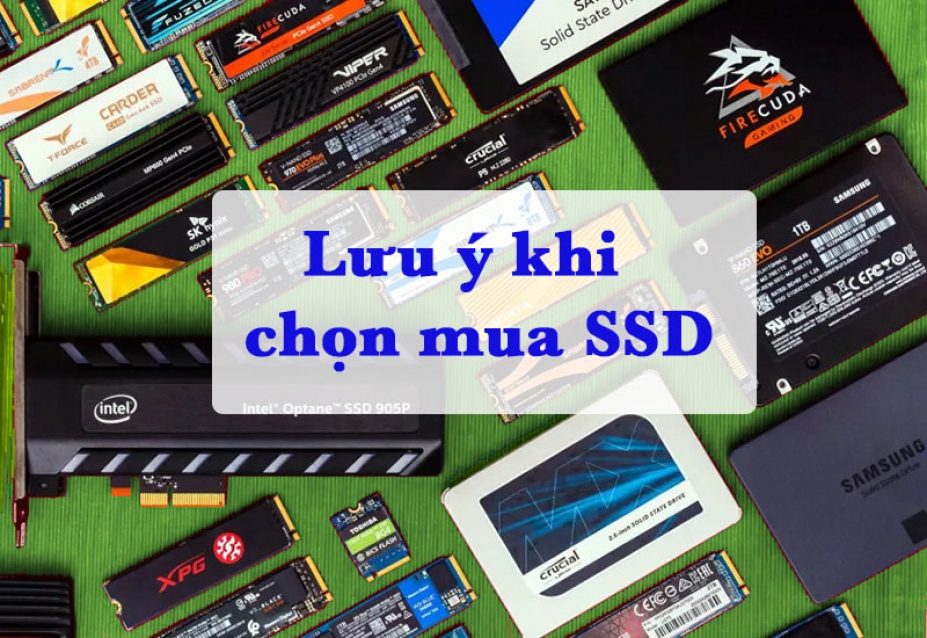 Những lưu ý khi chọn mua ổ cứng SSD mà bạn cần ghi nhớ!